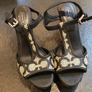 Coach Platform Sandals